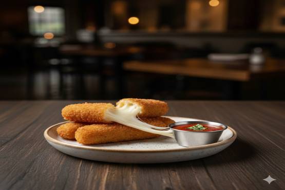 Mozzarella Sticks (4 pcs)