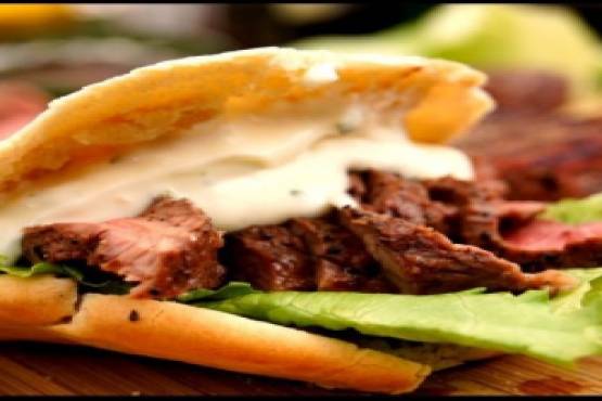 Lamb Kebab Sandwich