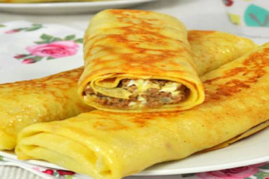 Meat Mix Crepe
