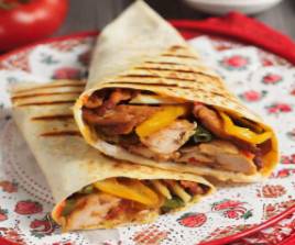 Chicken Fajita Crepe