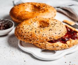 Bagel w Peanut Butter